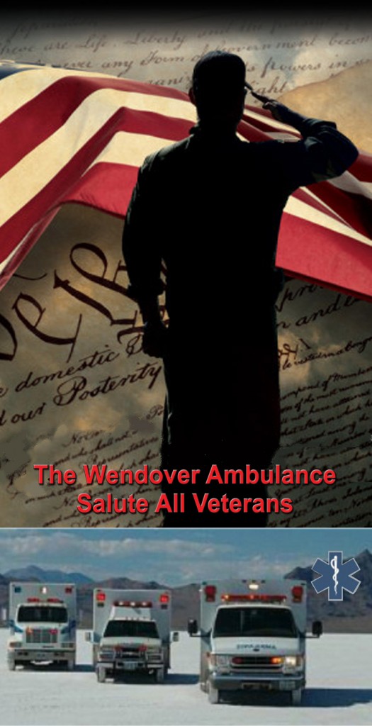 Wendover Ambulance Veterans day 1-4 2015