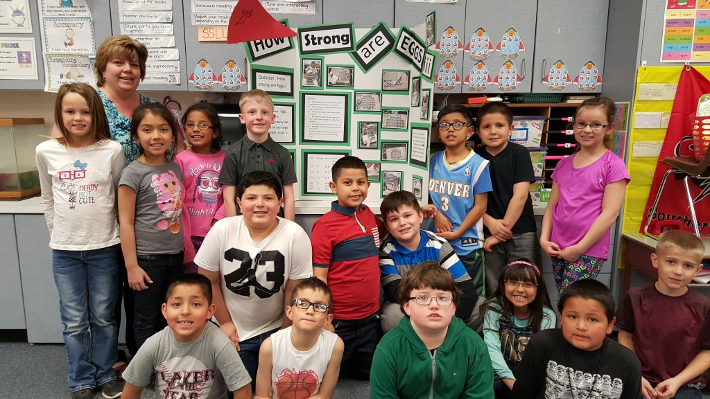 West Wendover Mrs. Roland's 2nd Grade Took 2nd Place at the Elko Science Fair