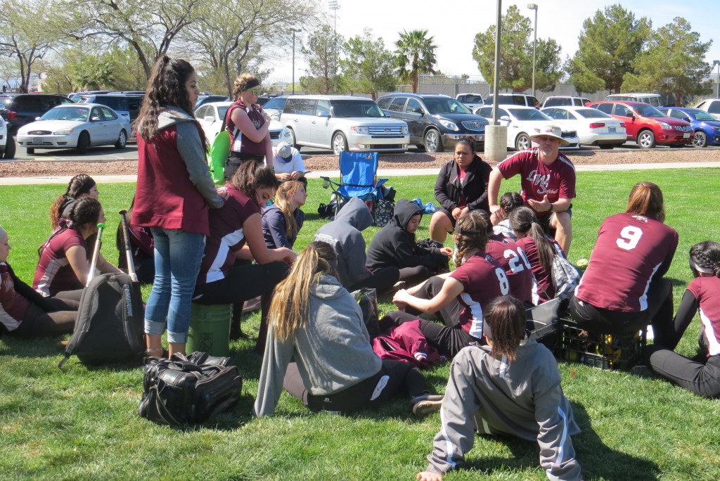 Softball Head Coach Jerome Reamer .and his team